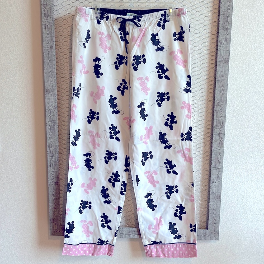 Mickey Mouse pajama bottoms, Sz Medium